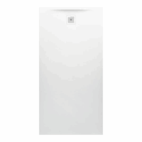 LAUFEN DOUCHETUB PRO 180 X 90 X 4 WIT COMPOSIET AFVOER KORTE ZIJDE 