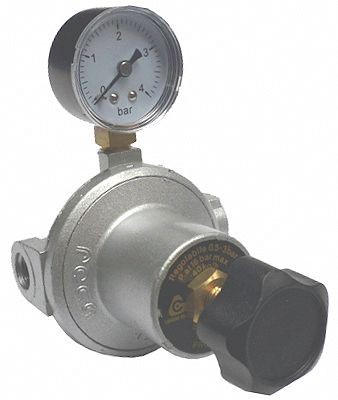 GAS ONTSPANNER RECA 0-300MBAR 1/4 REGELBAAR