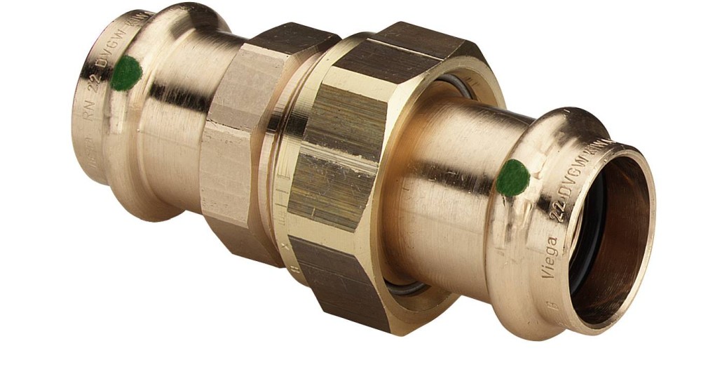 PERS RACCORD DUBBEL 15MM