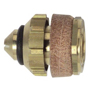 SCHELL O PISTON VOOR URINOIR SPOELER oud model leer