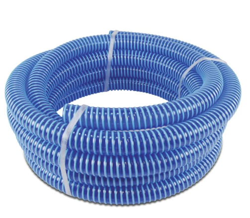 DARM BLAUW SPIRAAL TRANSPARANT 63MM