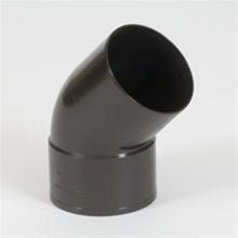 COUDE BRUIN ROND 100 45° MF