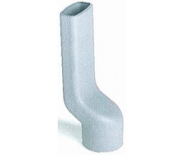 FRANKE OVERLOOPPIJP  PVC GRIJS 160MM //////