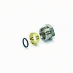 BEG CHROME SNIJRINGVERBINDING 1/2M X 15
