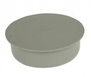 STOP GRIJS RIOOL 125MM