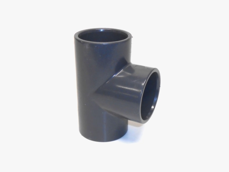 PVC U T 50MM TE LIJMEN