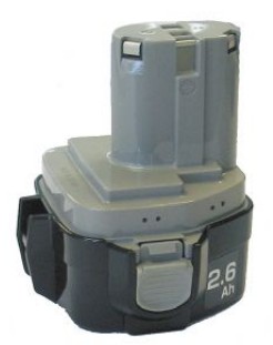 MAKITA A BATTERIJ 12V 2.6AH NIMH ZWART