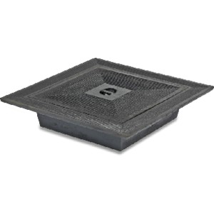 GIETIJZEREN PUTDEKSEL DUBBEL 70X70