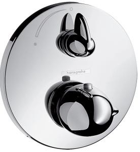 HANS GROHE ECOSTAT E AFWERKSET VOOR INBOUWTHERMOSTAAT MET STOPKRAAN CHR.