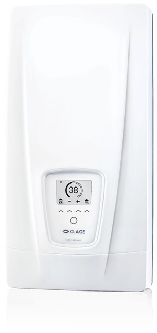 CLAGE ELEKTRISCHE DOORSTROMER ONDERBOUW 18-27kW 400V 4-6mm² 13L 45°C