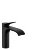 HANS GROHE VIVENIS EENGREEPS LAVABO UITV.MAT ZWART 110 ZONDER LEDIGING
