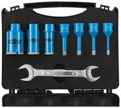 TYROLIT TEGELBOORSET DIAMANTBOREN 2 x 6-8 /// 