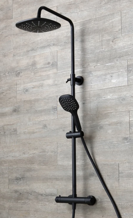 KINEDO FACTORY REGENDOUCHE UITVOERING ZWART