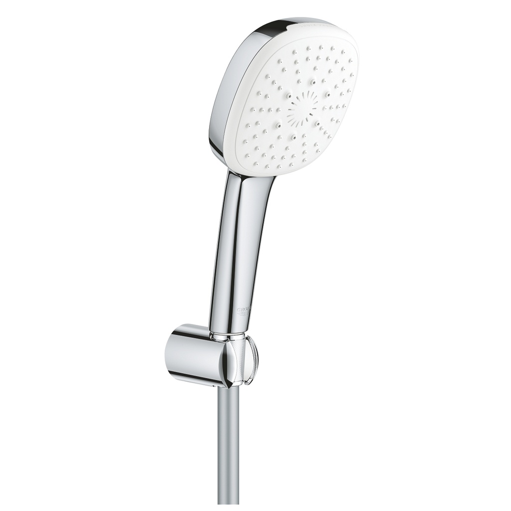 GROHE TEMPESTA CUBE 100HANDDOUCHE + HOUDER EN FLEXIBEL 