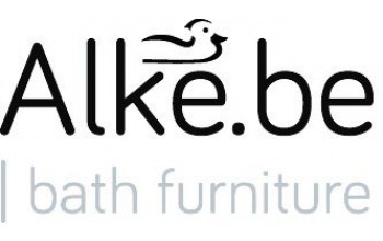 ALKE SQUARE AFWERKINGSTABLET IN KUNSTSTOF DIKTE 1,8CM 1010-1400 CM UITV.EIK HALIFAX WIT