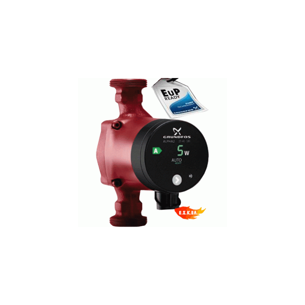 GRUNDFOSS CIRCULATIEPOMP ALPHA 2 25-60 6/4 180MM