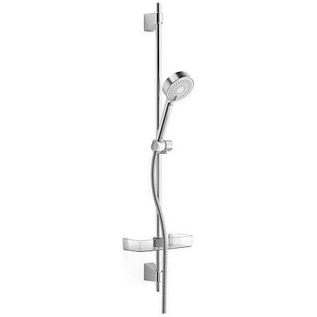 HANSA BASICJET DOUCHEBAAR 92CM + HANDOUCHE 1JET CHR. FLEX 1.75M + ZEEPHOUDER 