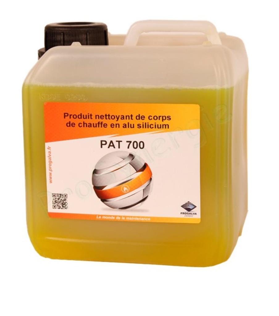 PAT700 REINIGINGS PRODUCT VOOR ALLUMINIUM SILICIUM & INOX WISSELAARS BIDON 2L