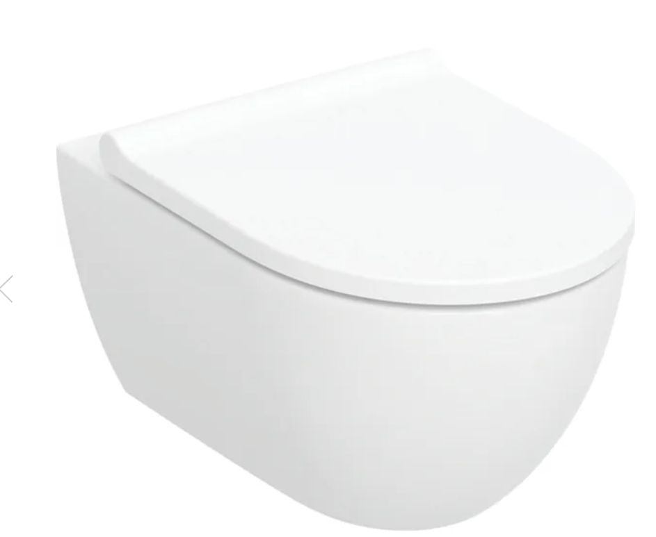 GEBERIT ACANTO SET HANGWC TURBOFLUSH MET ZITTING QUICK RELAESE