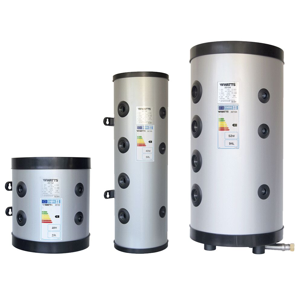 WATTS BUFFER 50L MET MUURBEVESTIGING