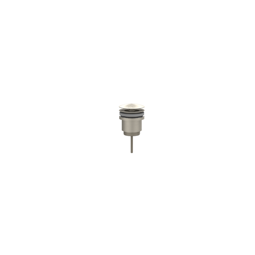 IVY DESIGN PLUG ALWYS OPEN UITV. GEBORSTELD NICKEL PVD
