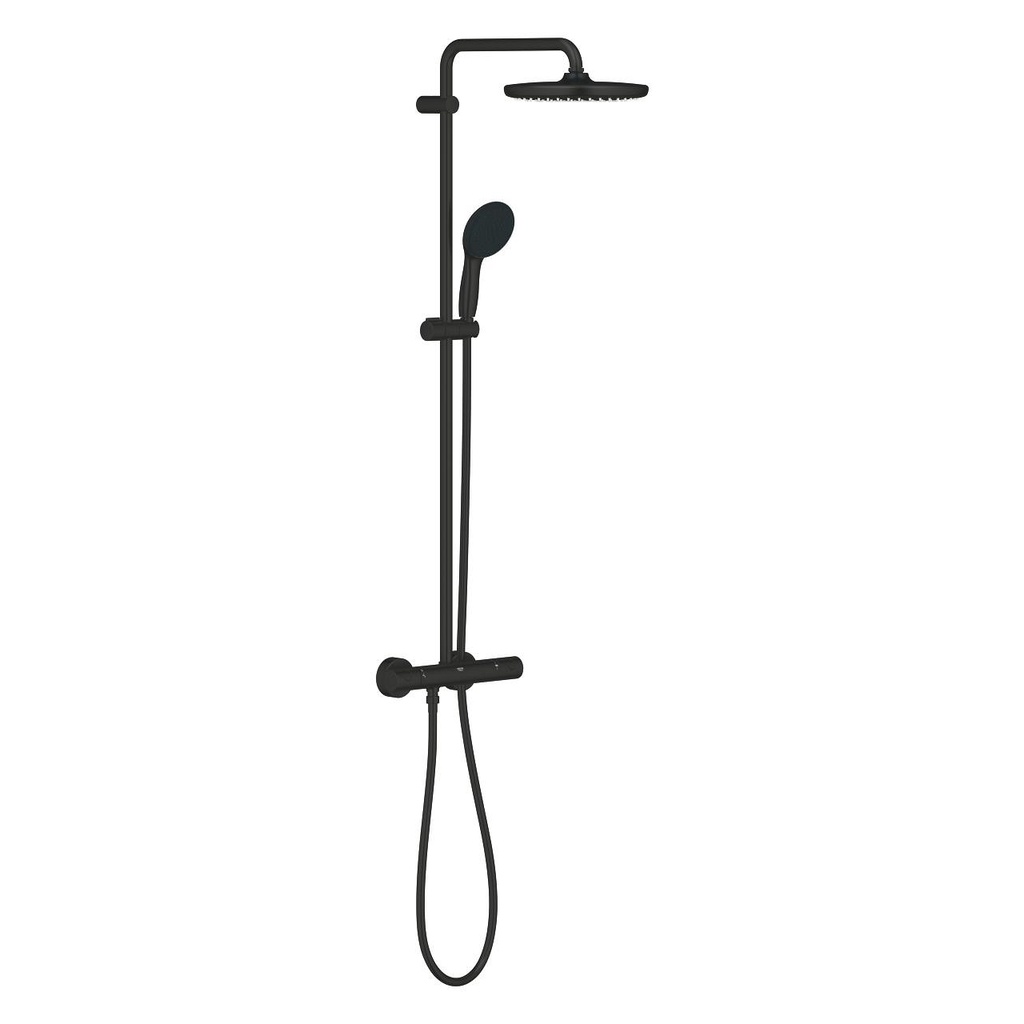 GROHE TEMPESTA DOUCHESYSTEEM 250 MET THERMOSTAAT UITV.MATTE BLACK