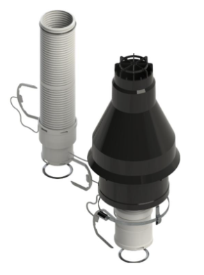 RLX GRESPOTKAP VOOR PP FLEX 60MM & 80MM SET