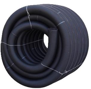 RLX PP ZWARTE FLEXIBEL UV-BESTENDIG 80MM (ROL= 50M)