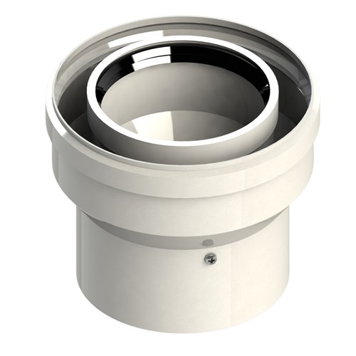 RLX CONCENTRISCHE VERGROTER 80/125 NAAR 100/150 PP/ALU