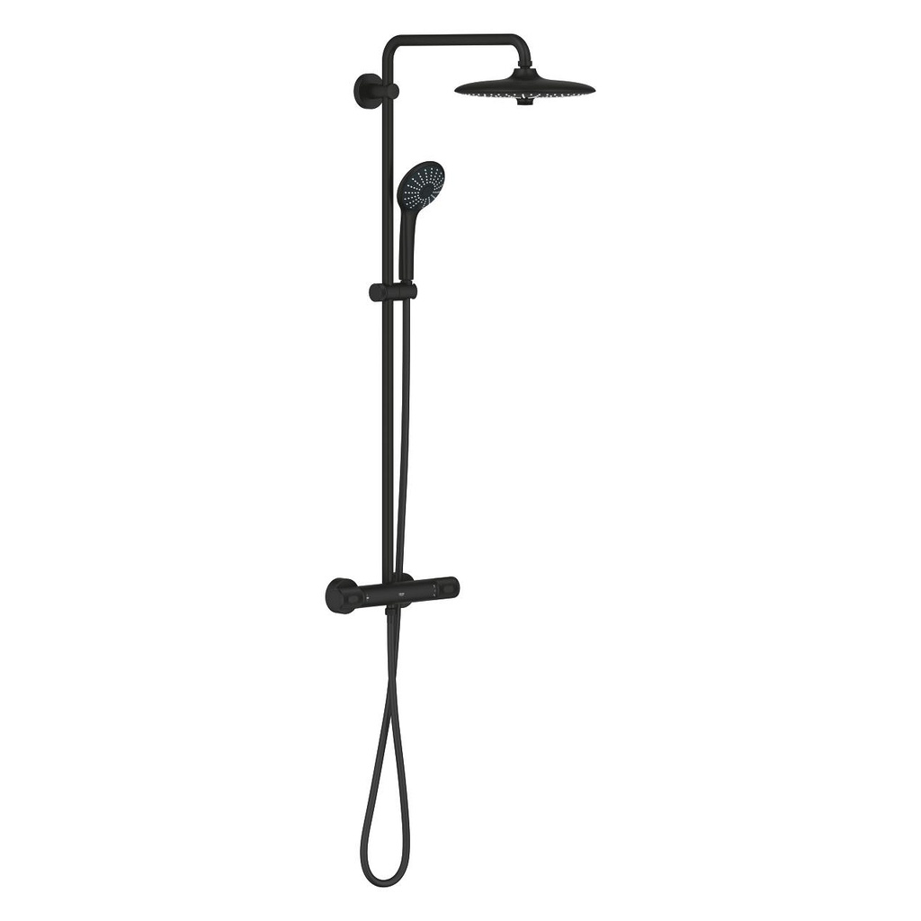 GROHE EUPHORIA SHOWERPIPE 260 * THERMOSTAAT UITV. PHANTOM BLACK