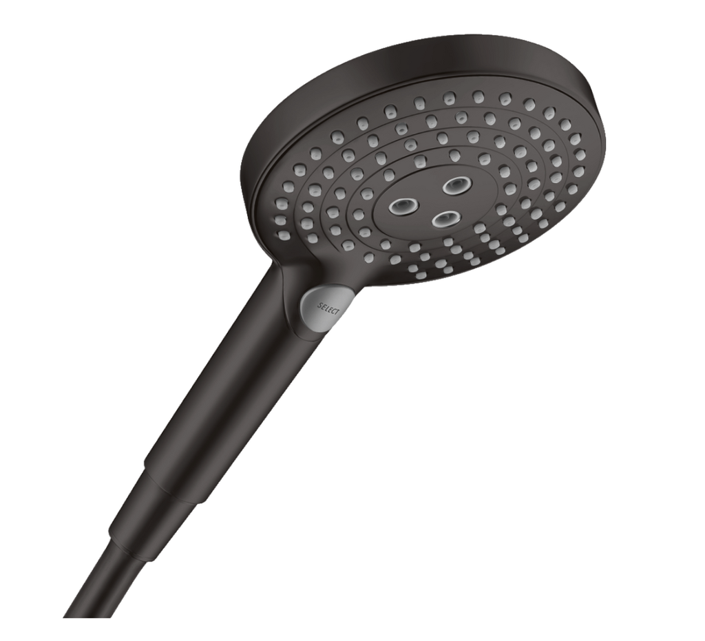 HANSGROHE HANDDOUCHE ZWART120 MM