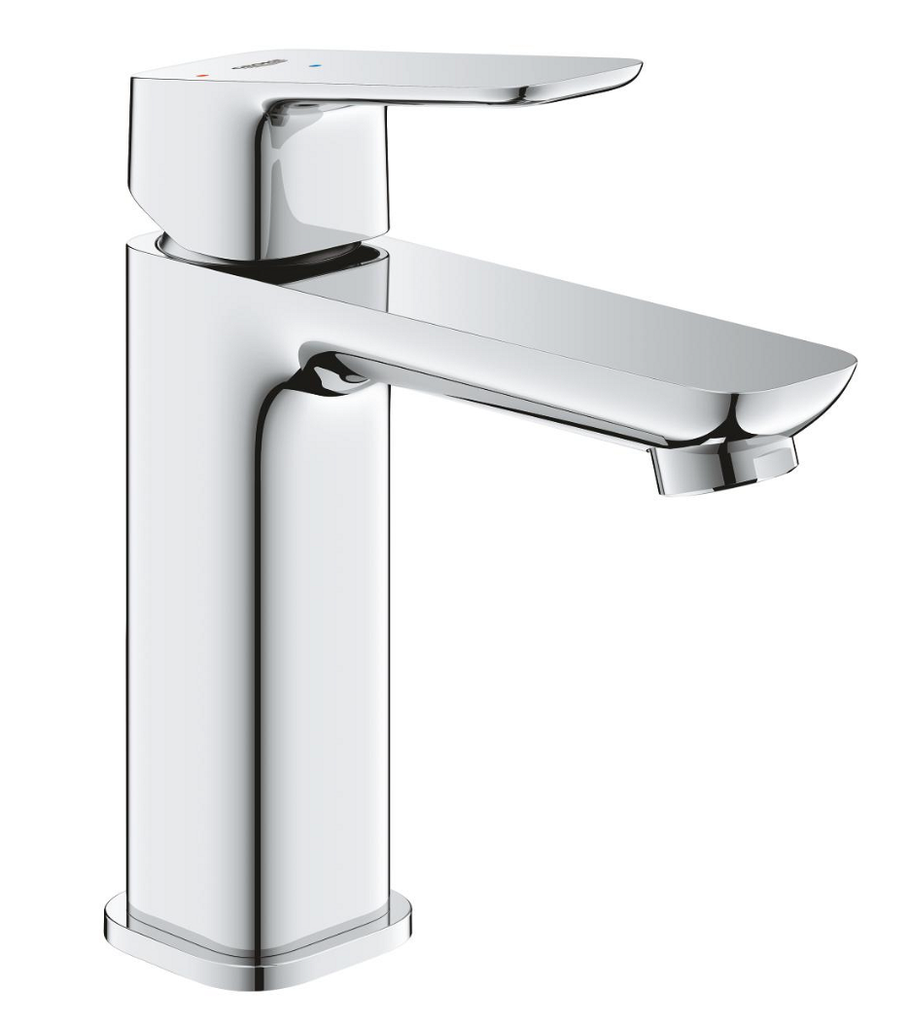 GROHE CUBEO LAVABO KRAAN MET PUSH OPEN