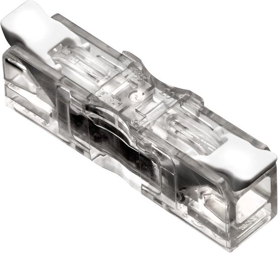 STEEKKLEM KLIPS DOORVERBINDER ENKEL 0.2-4mm² (45) ( wago )