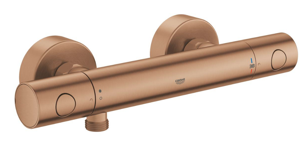 GROHETHERM 800 DOUCHE THERMOSTAAT COSMOPOLITAN UITV.BRUSHED WARM SUNSET