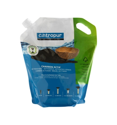 CINTROPUR VULLING ACTIEVE KOOL 1.25KG 3.4l (STEENKOOL)