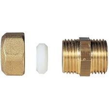 WATTS KNELKOPPELING 3/8M 10 KUNSTOF