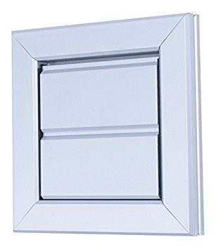 ROOSTER ALU 16X16 OVERDRUKROOSTER + KLEPPEN