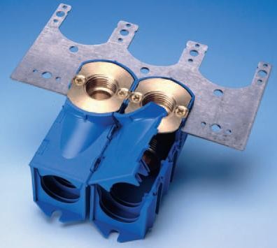 BEG INBOUWDOOS 1/2 X 16/2.2 BLAUW SANITAIR