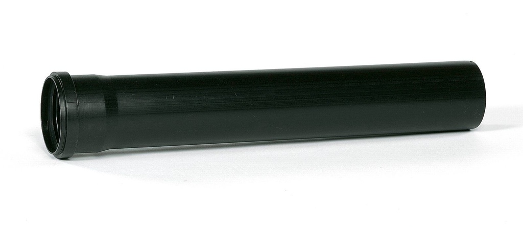 ROLUX EXC. VERLENGSTUK PP zwart 80MM 1M