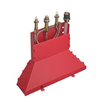 HANS GROHE INBOUWLICHAAM 4-GATSBADMENGKRAAN OP BADRAND