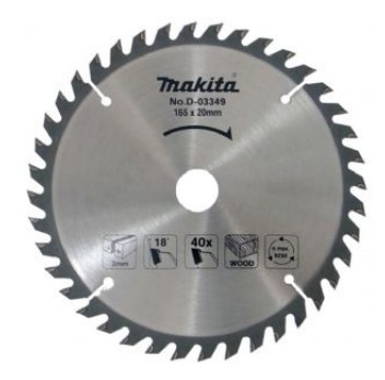 MAKITA A ZAAGBLAD 165X20MM 40T