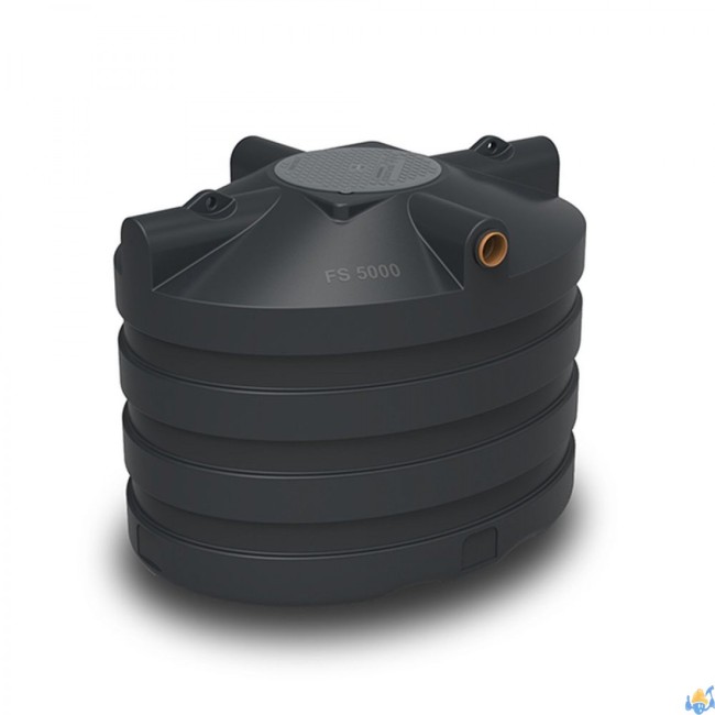 DSB4000 SEPTISCHE/REGENWATER PUT 4000L ZWART