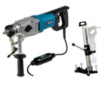 MAKITA DIAMANTBOORMACHINE + STATIEF