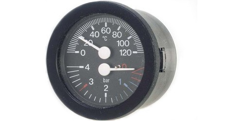 IMIT THERMOHYDROMETER 0/4BAR 0/120C°