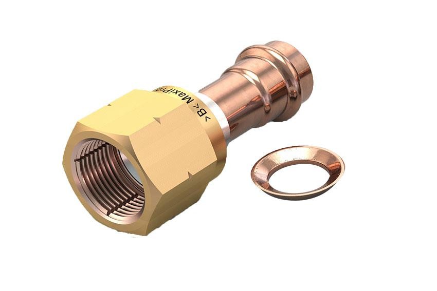 BANNINGER MAXI PRO HERBRUIKBARE FLARE KOPPELING 3/8"  