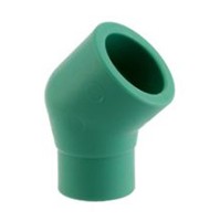 [13121 25] G 8040 25 - COUDE PPR 25MM 45° MF  GROEN