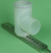 [716116] 0716116 - RENOLUX BOCHT MET MUURSTEUN  80 MM