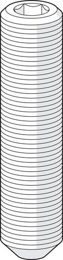 [ORAS 229 521/10] 229521/10 - ORAS O SCHROEF M6X25 UITLOOPBEK OPTIMA