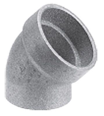 [ISOC45] 40.048.04.76 - VENTILATIE ISO COUDE 45° 150MM- 180 MM+ MOF