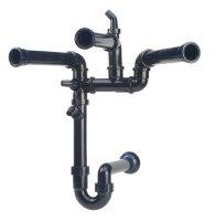 [330823] 330823 - FRANKE SIFON 3 BAKKEN ZWART uit.gamma //////